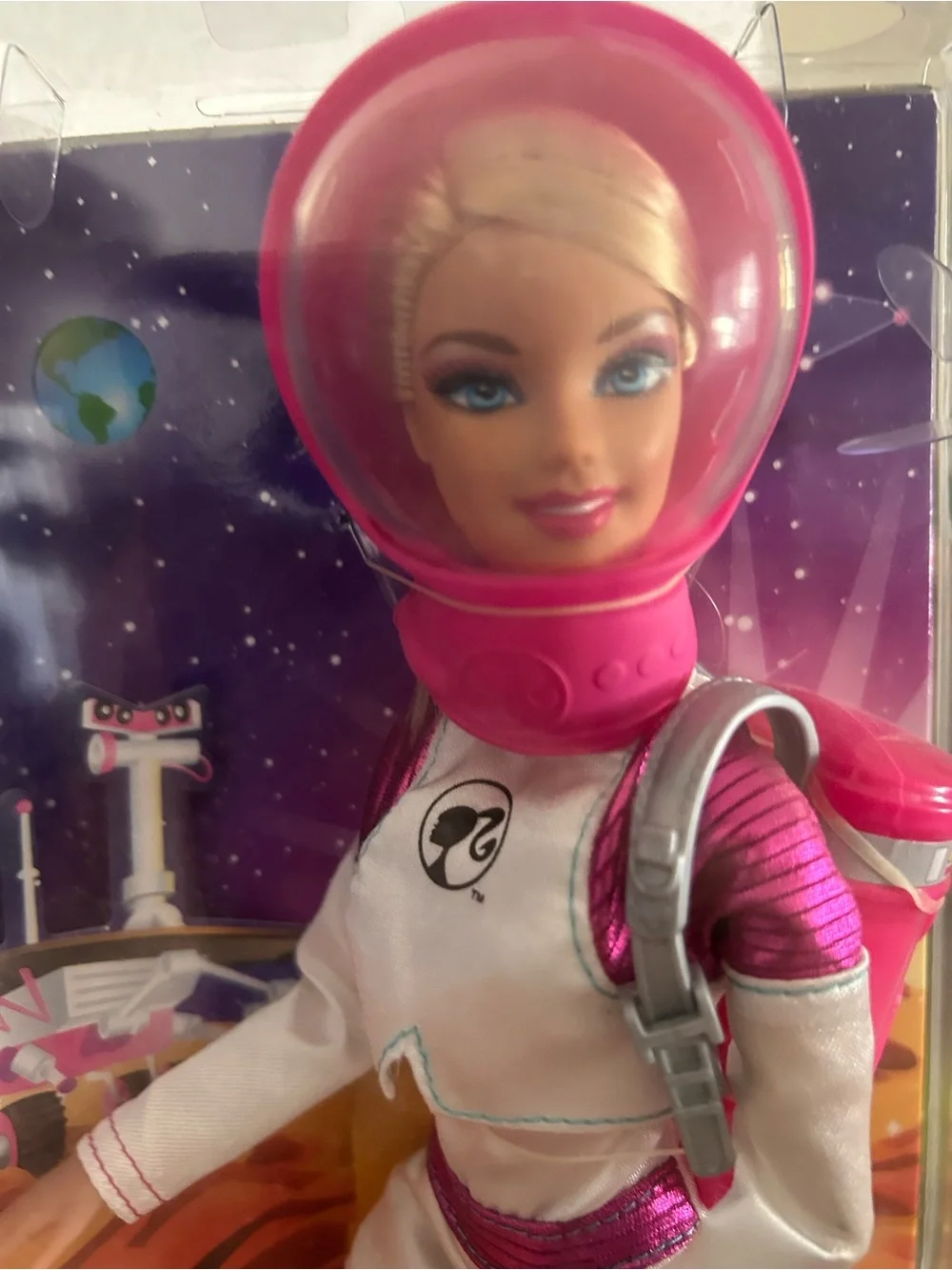 Barbie Pink & White NASA Collaboration Astronaut Doll